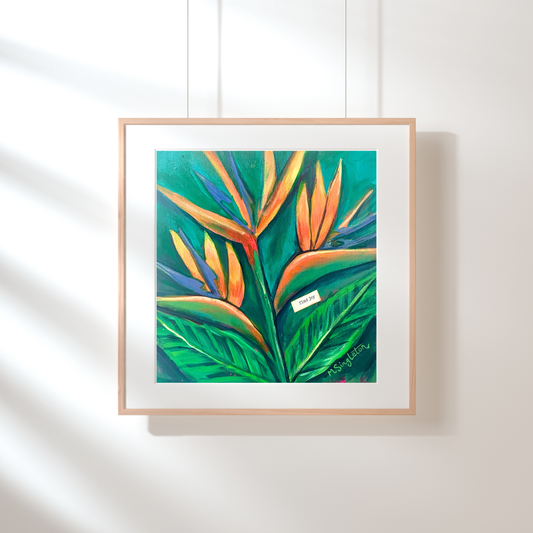 Bird of Paradise Art Print