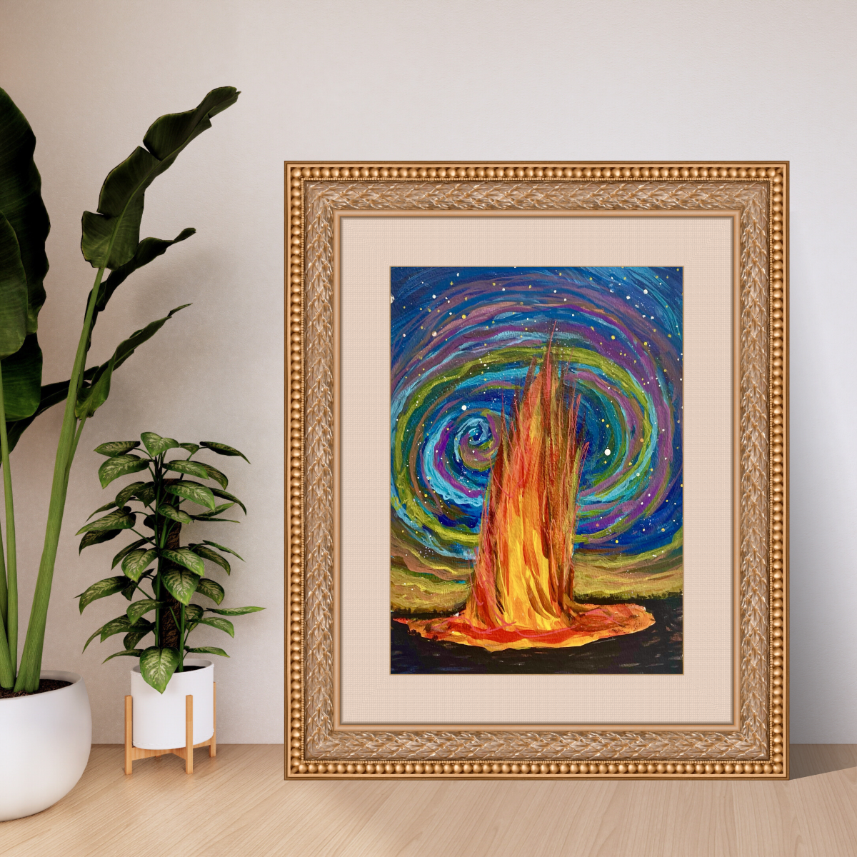 "Pele Galaxy" Art Print