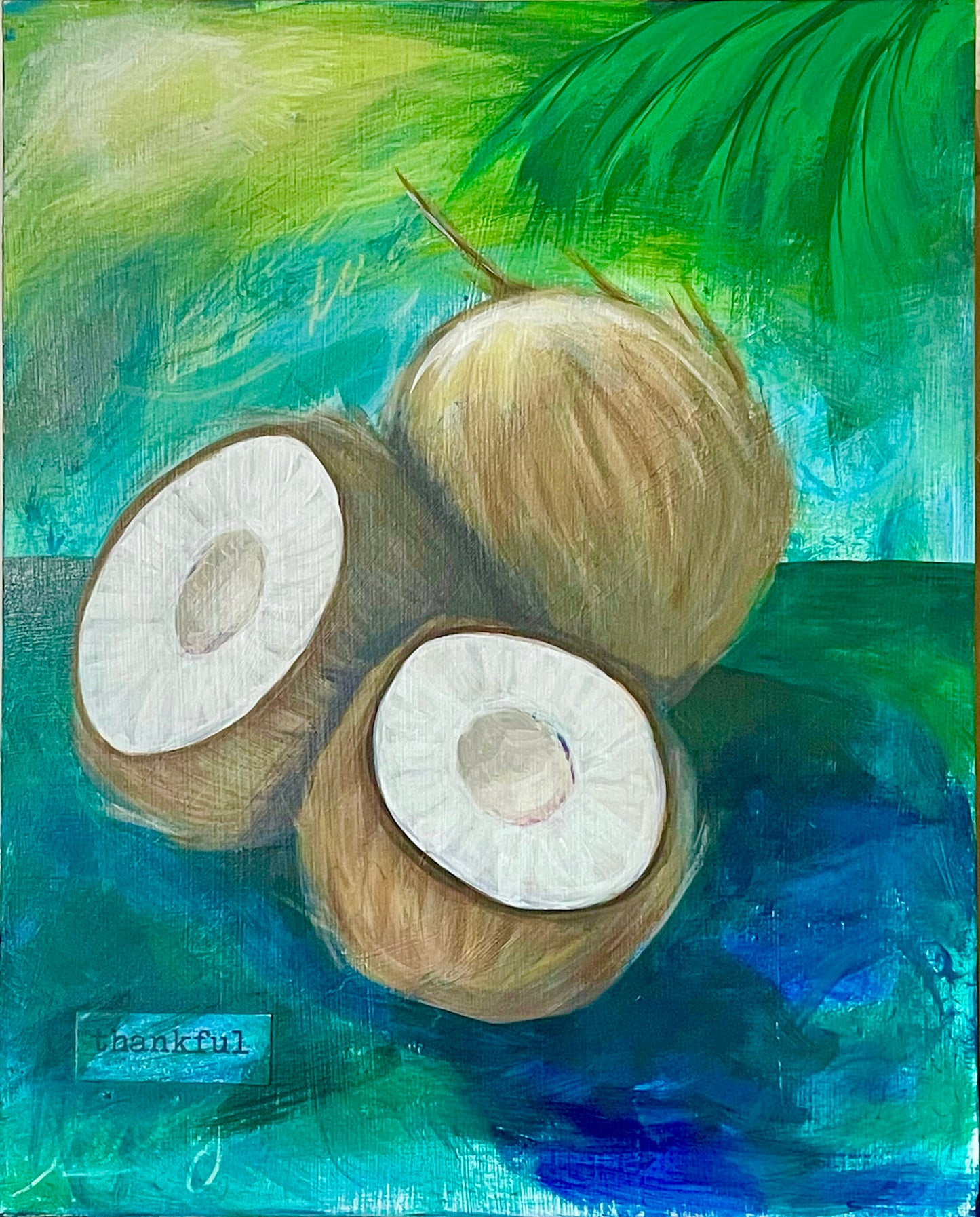 Coconuts Original Acrylic Art