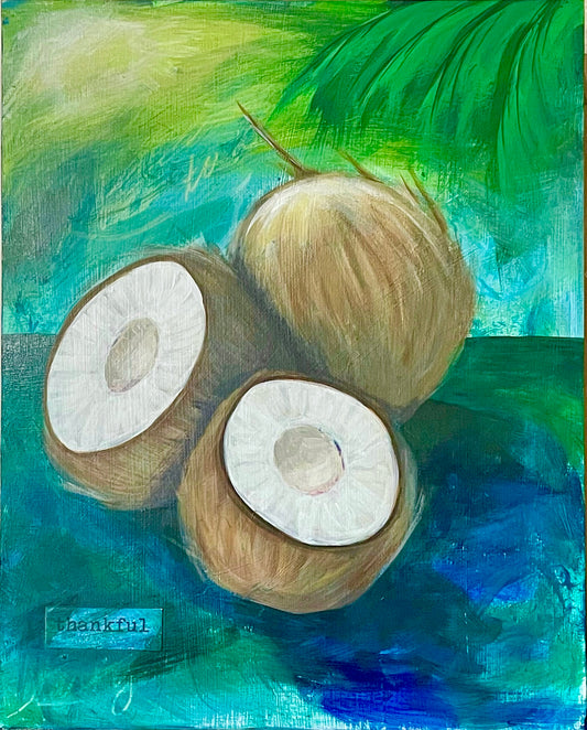 Coconuts Original Acrylic Art