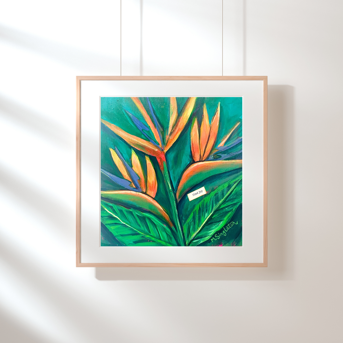 Bird of Paradise Art Print
