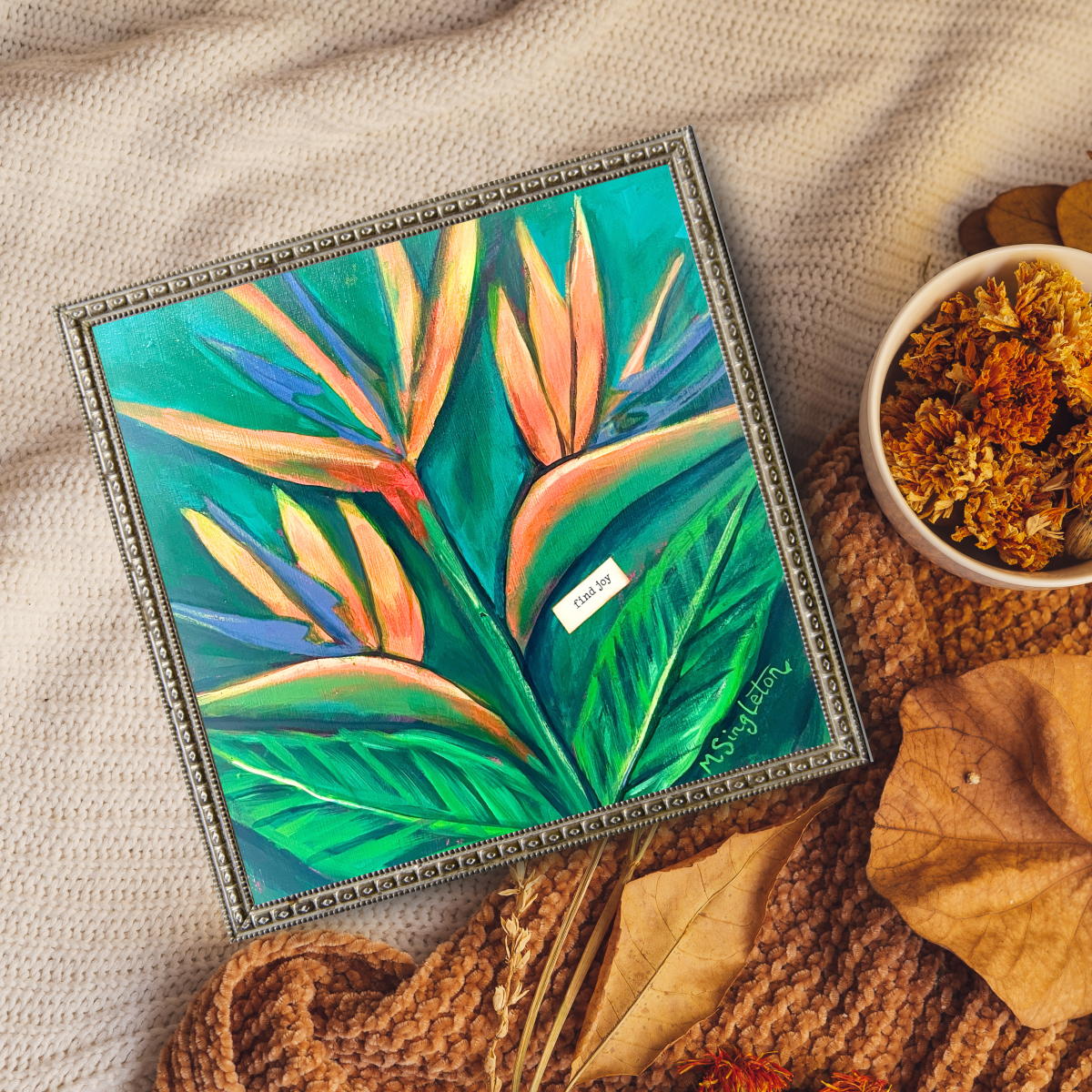 Bird of Paradise Art Print