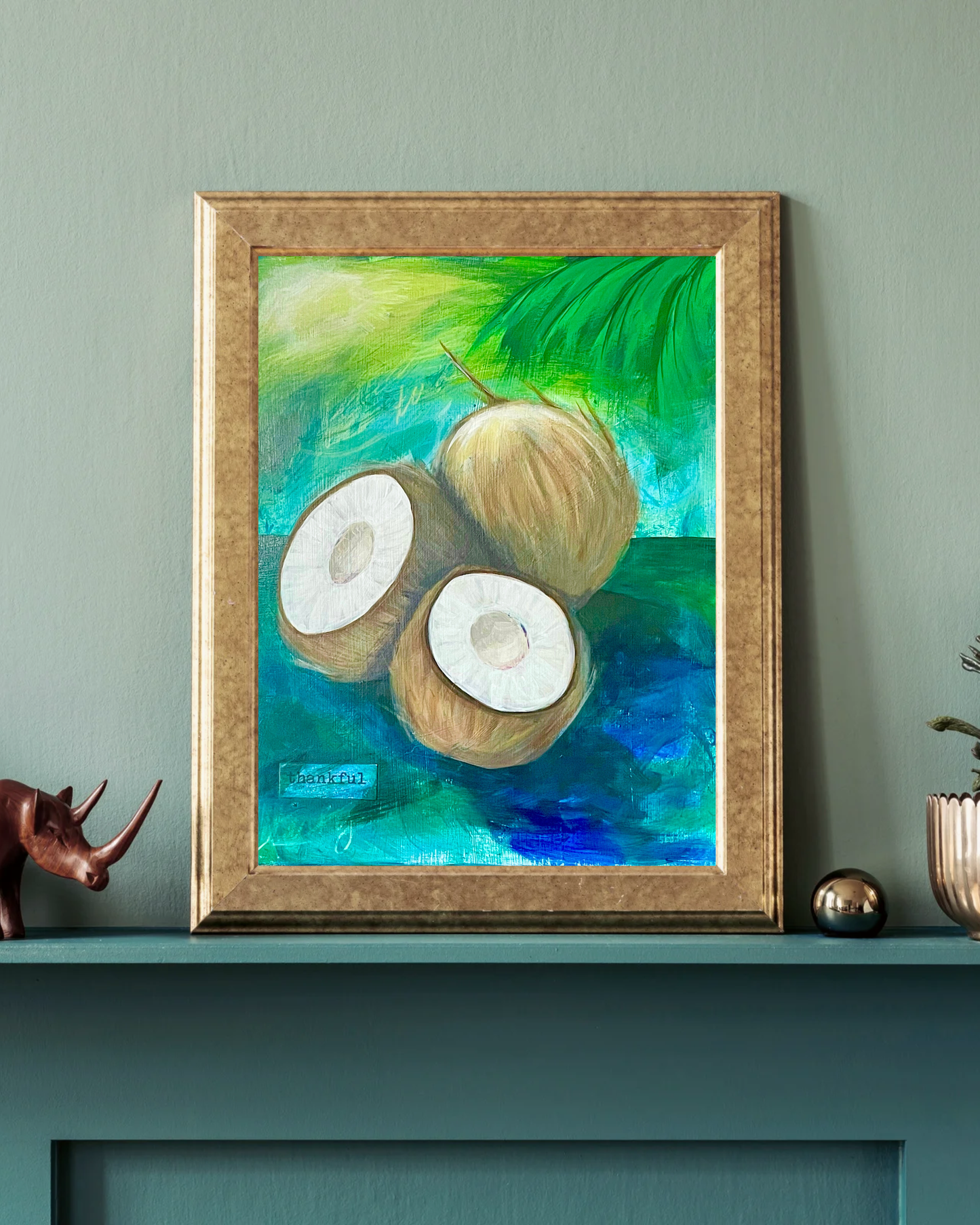 Coconuts Art Print