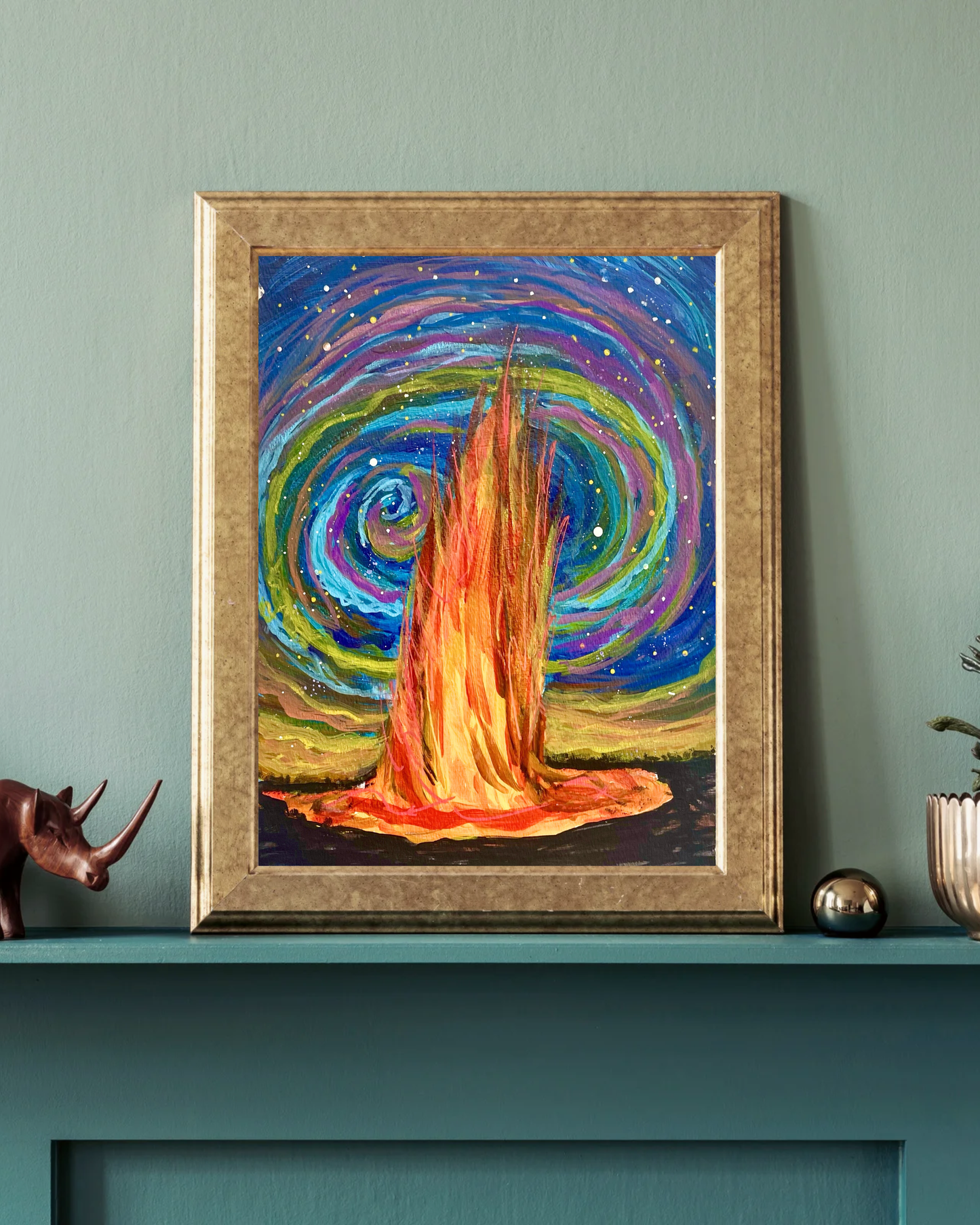 "Pele Galaxy" Art Print