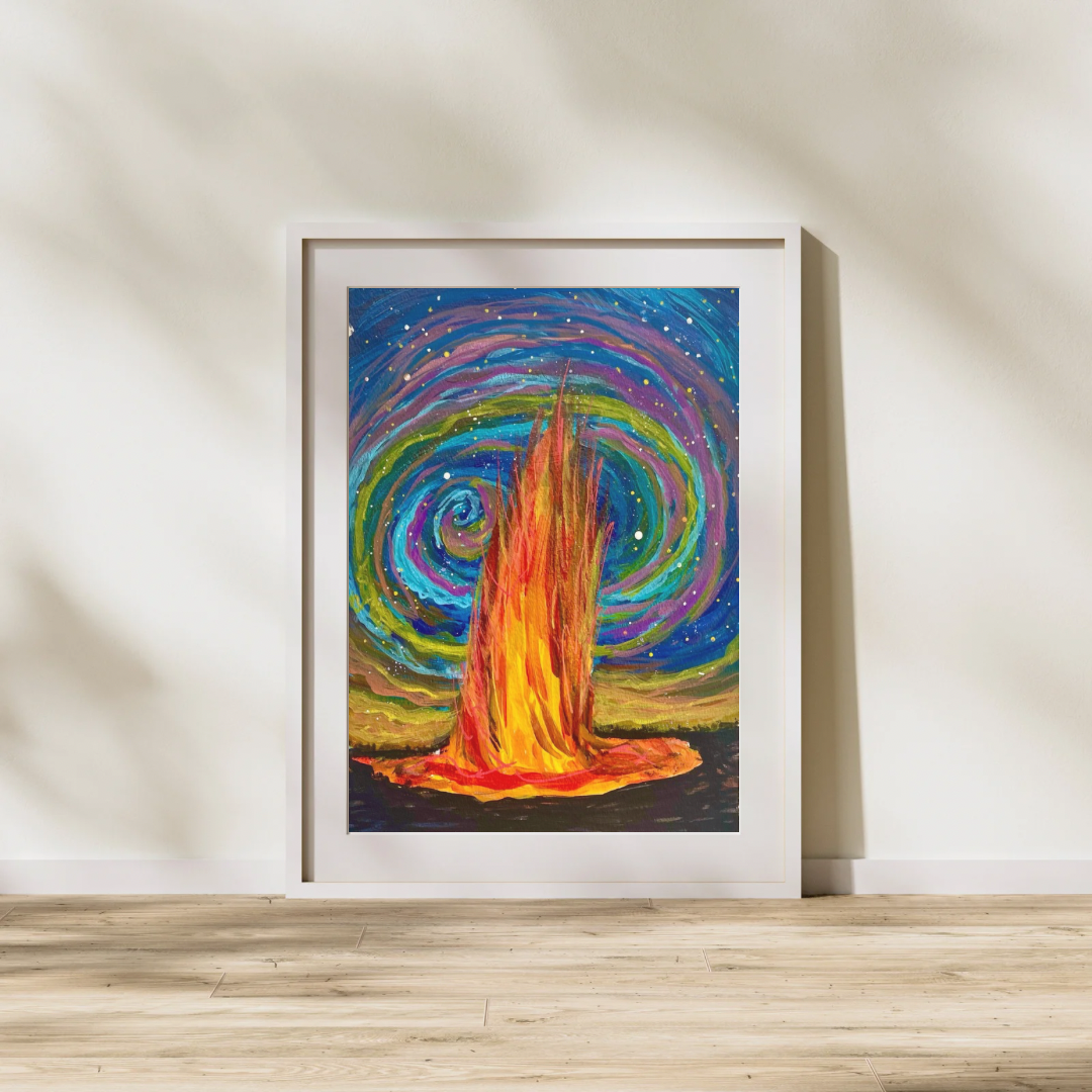 "Pele Galaxy" Art Print