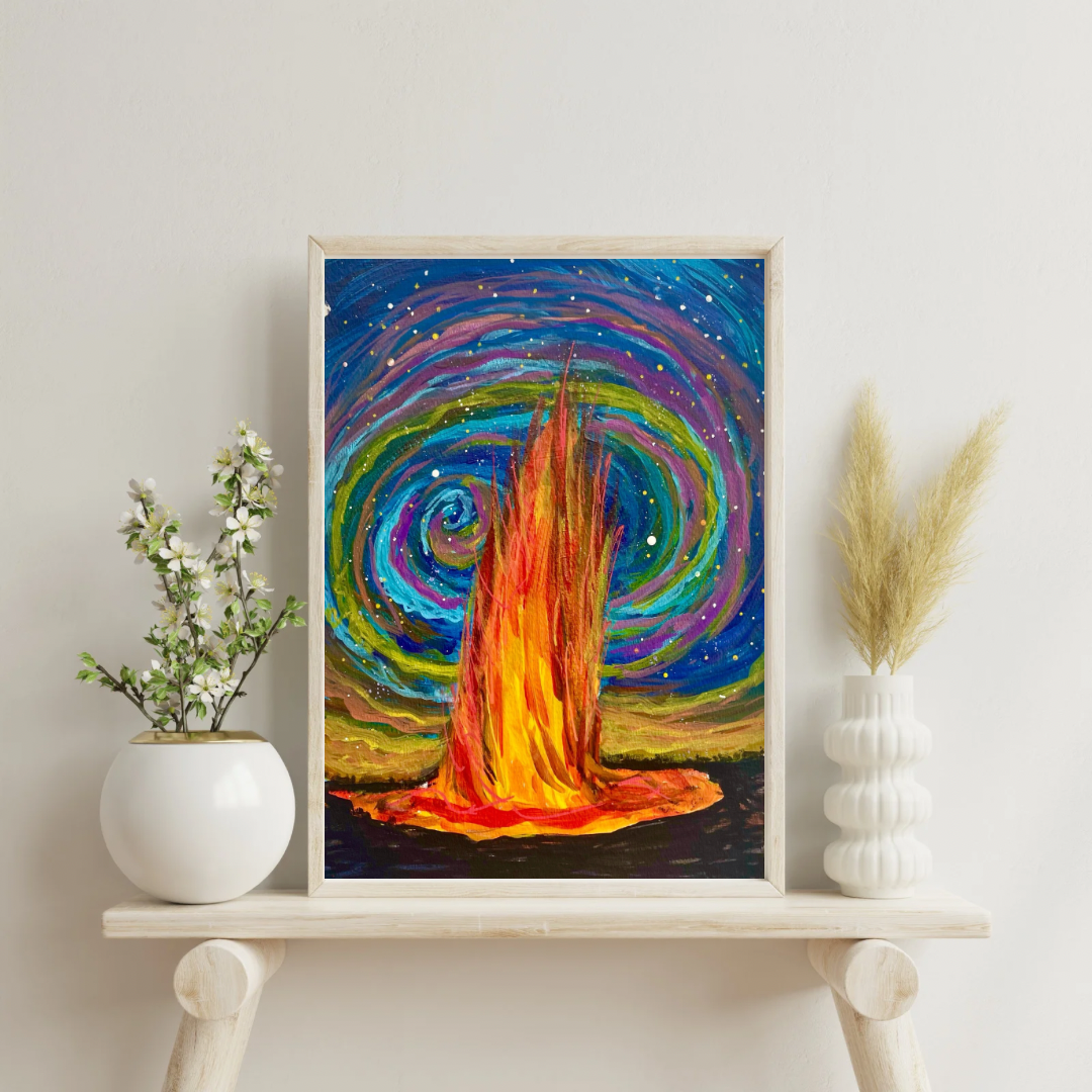 "Pele Galaxy" Art Print