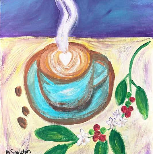 Paint & Chill at Honua's Coffee House - 23 Jul 2026