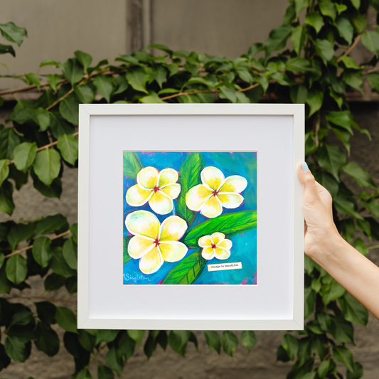 Plumeria Art Print