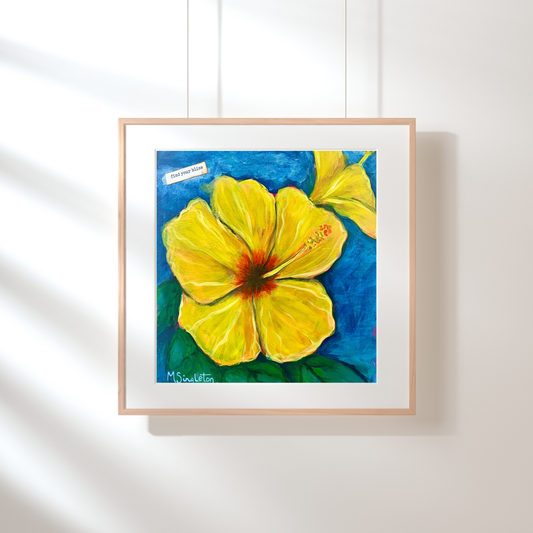 Hibiscus Art Print